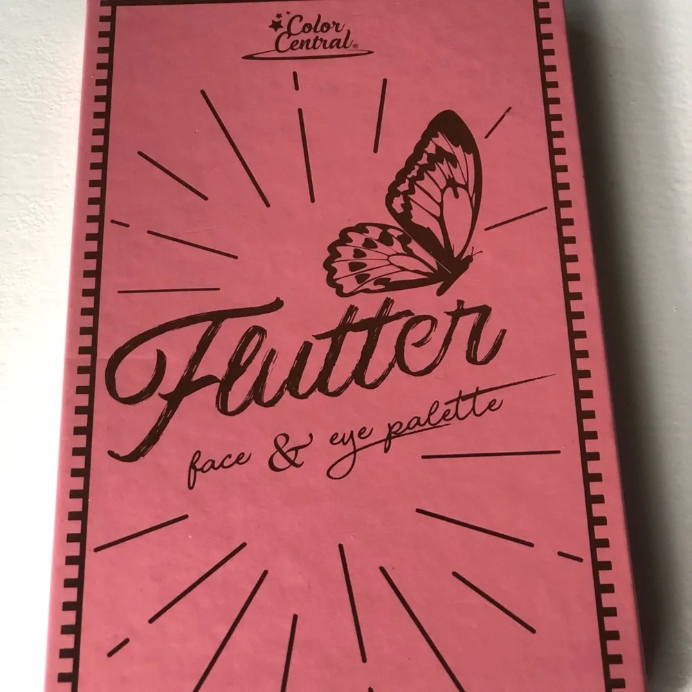 Color Central Flutter Face & Eye Palette 🦋